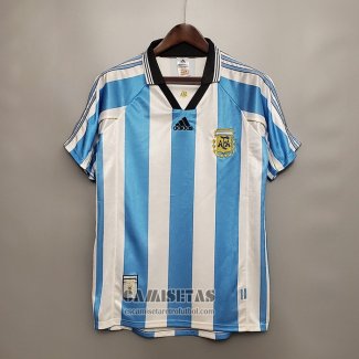 Camiseta Argentina Primera Retro 1998