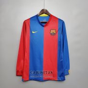 Camiseta Barcelona Primera Manga Larga Retro 2006-2007