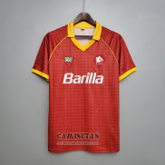 Camiseta Roma Primera Retro 1990-1991