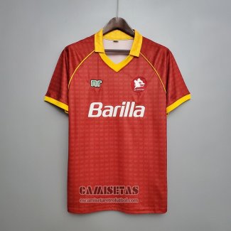 Camiseta Roma Primera Retro 1990-1991