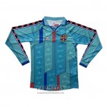 Camiseta Barcelona Segunda Manga Larga Retro 1996-1997