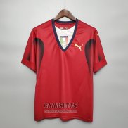 Camiseta Italia Portero Retro 2005-2006 Rojo