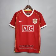 Camiseta Manchester United Primera Retro 2006-2007