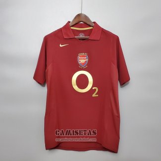 Camiseta Arsenal Primera Retro 2005-2006