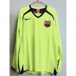 Camiseta Barcelona Segunda Manga Larga Retro 2005-2006