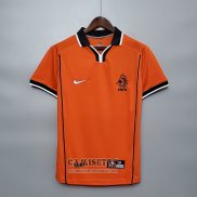 Camiseta Paises Bajos Primera Retro 1998