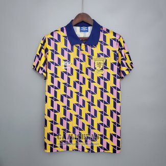 Camiseta Escocia Tercera Retro 1988-1989