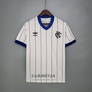 Camiseta Glasgow Rangers Segunda Retro 1982-1983