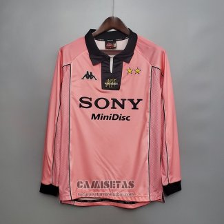 Camiseta Juventus Segunda Manga Larga Retro 1997-1998