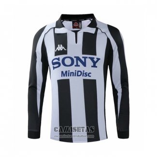 Camiseta Juventus Primera Manga Larga Retro 1997-1998