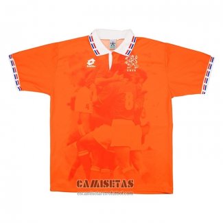 Camiseta Paises Bajos Primera Retro 1996