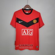 Camiseta Manchester United Primera Retro 2009-2010