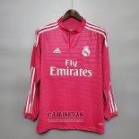 Camiseta Real Madrid Segunda Manga Larga Retro 2014-2015