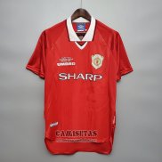 Camiseta Manchester United Primera Retro 1999-2000