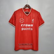 Camiseta Liverpool Primera Retro 1985-1986