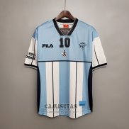 Camiseta Argentina Maradona Conmemorar Retro 2001