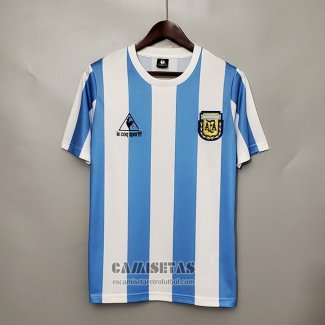 Camiseta Argentina Primera Retro 1986