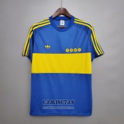 Camiseta Boca Juniors Primera Retro 1981