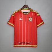 Camiseta Gales Primera Retro 2015-2016